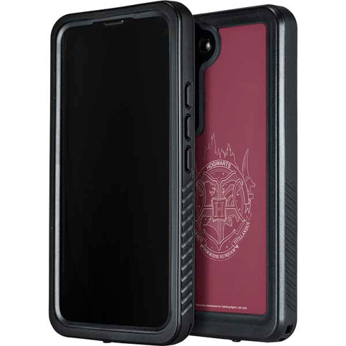 Wizarding Worlds Harry Potter Hogwarts Crest Galaxy S24 Plus Waterproof Case